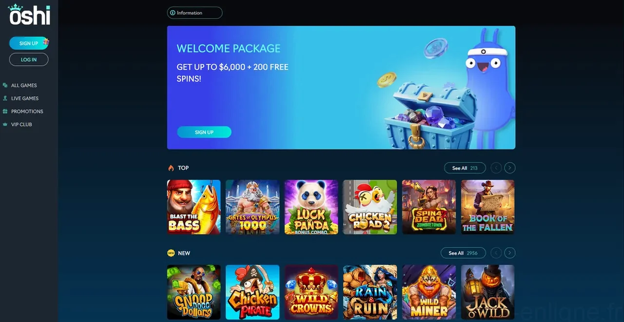Oshi Casino Casino